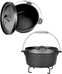 EL Fuego Dutch Oven Set Gietijzer 7-delig -Keukengrill Winkel 1010x1200