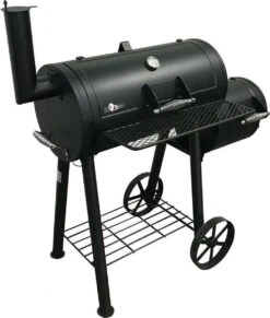 Fire Beam Houtskool Barbecue - Grilloppervlak (LxB) 35 X 66 Cm - Smoker - Zwart -Keukengrill Winkel 1018x1200 1