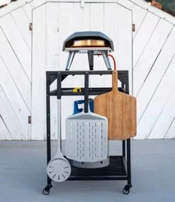 Ooni - Tafel - Medium - Pizza Tafel - 60x80x 90cm - RVS - Zwart -Keukengrill Winkel 1035x1200 4