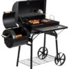 El Fuego Dakota - Barbecue - Smoker - Zwart - Grilloppervlak 66 X 41 Cm - Afmeting 132,5 X 66 X 122 Cm -Keukengrill Winkel 1050x1200
