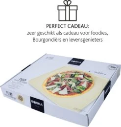 Boska Pizzasteen Deluxe Rechthoek - Voor De Oven - Knapperige Pizza's - 40x32 Cm - BBQ Accessoires -Keukengrill Winkel 1142x1200 1