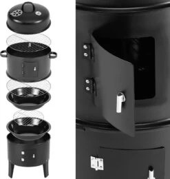 Merkloos Monzana Barbecue-ROKER-Grill-Oven 22 Merkloos Monzana Barbecue-ROKER-Grill-Oven -Keukengrill Winkel 1142x1200 4