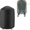 Luxe Waterdichte Ronde BBQ Hoes - 84 Cm X 77 Cm - Barbecue Beschermhoes - BBQ Accessoires - Geschikt Voor O.a. Kamado, Big Green Egg, Grill Guru, The Bastard, Patton, Weber -Keukengrill Winkel 1152x1200 2