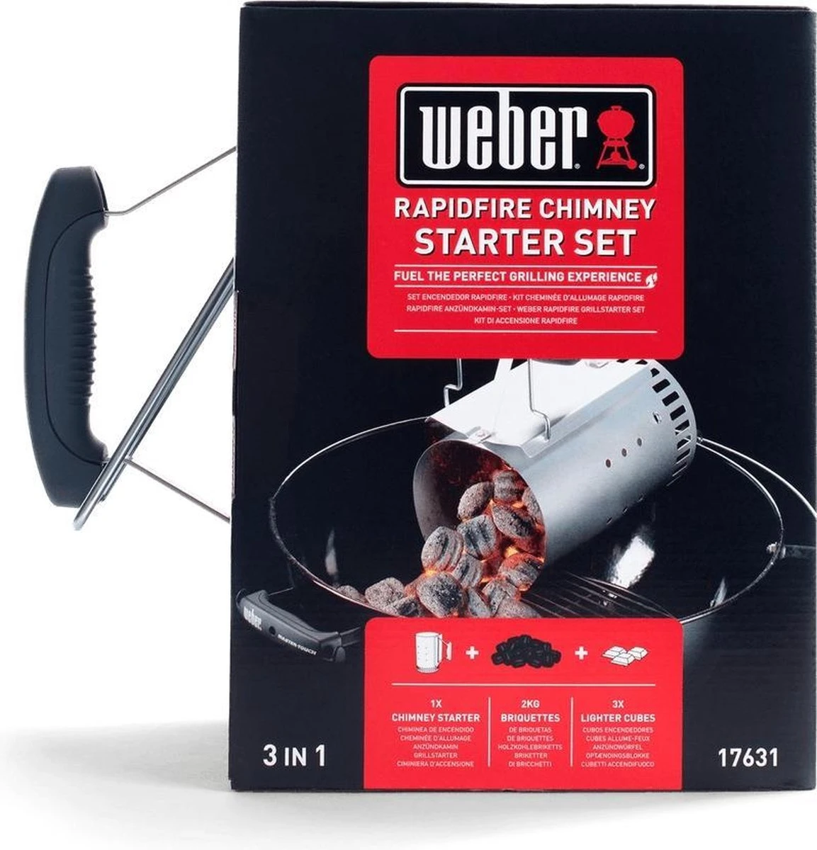 Weber Brikettenstarterset 3 Weber Brikettenstarterset