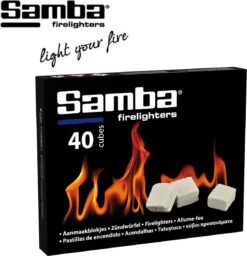 Samba Aanmaakblokjes Wit - 40 Stuks -Keukengrill Winkel 1157x1200 1
