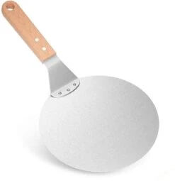 Pizza Schep - Taartschep - Pizzaroller - Pizzasnijder - Aluminium - Lengte 43 Cm - Able & Borret -Keukengrill Winkel 1164x1200