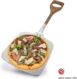 Boska Pizzaschep Barbecue - Kort Handvat - Stabiel - Aluminium - Eikenhout - BBQ Accessoires -Keukengrill Winkel 1177x1200 1