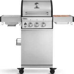 Burnhard Gas BBQ FRED JR. Deluxe - 2 Branders - Incl. Keramische Infraroodbrander & Afdekhoes - Deluxe -Keukengrill Winkel 1192x1200 3