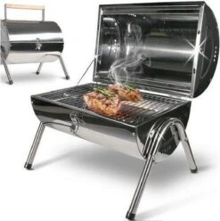 BBQ Collection Houtskoolbarbecue - Cilinder - Chroom 20 BBQ Collection Houtskoolbarbecue - Cilinder - Chroom -Keukengrill Winkel 1197x1200 5
