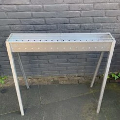 Spiedini Saté-bbq Bali 80 - Saté Houtskoolbarbecue Met Horizontaal Rooster - 80 Cm Lang, 11 Cm Breed - Materiaal: Gealuminiseerd Ijzer -Keukengrill Winkel 1198x1200 12