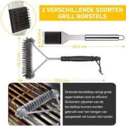 Saveur Royal® 35-delige Barbecue Gereedschapset In Roestvrij Staal - BBQ Grill Set Met Draagtas - Barbecuegerei-sets - Barbecue Accessoires Gereedschap - 35-delig 19 Saveur Royal® 35-delige Barbecue Gereedschapset In Roestvrij Staal - BBQ Grill Set Met Draagtas - Barbecuegerei-sets - Barbecue Accessoires Gereedschap - 35-delig -Keukengrill Winkel 1198x1200 4