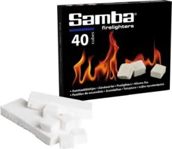 Samba Aanmaakblokjes Wit - 40 Stuks -Keukengrill Winkel 1200x1036 1