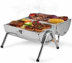 BBQ Collection Houtskoolbarbecue - Cilinder - Chroom 22 BBQ Collection Houtskoolbarbecue - Cilinder - Chroom -Keukengrill Winkel 1200x1046