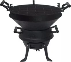 Potkachel Houtskoolbarbecue - 35 Cm - Gietijzer 7 Potkachel Houtskoolbarbecue - 35 Cm - Gietijzer -Keukengrill Winkel 1200x1048