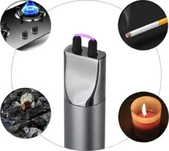 Staza Oplaadbare Lange Elektrische Aansteker - Duurzame Plasma Aansteker - Inclusief Cadeauverpakking - BBQ - Kaarsen -Keukengrill Winkel 1200x1068