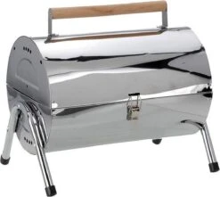 BBQ Collection Houtskoolbarbecue - Cilinder - Chroom 21 BBQ Collection Houtskoolbarbecue - Cilinder - Chroom -Keukengrill Winkel 1200x1072