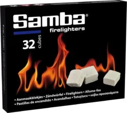 Samba Aanmaakblokjes 32 Stuks Wit Bbq Open Haard -Keukengrill Winkel 1200x1073 2