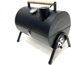 Compacte Draagbare Kolen BBQ Van Wolff BBQ - Handig Voor Op De Camping Op Het Strand Of In Een Park - Smoker Barbecue - Draagbare Lichtgewicht Bbq - Met Thermometer En Lucht Doorvoer. Laat Je Vlees Langzaam Garen. -Keukengrill Winkel 1200x1102 4