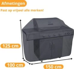Waterdichte BBQ Hoes -Premium 150x100x125 CM Barbecue Beschermhoes - Cover -Keukengrill Winkel 1200x1114 2