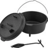 Dutch Oven Enkhuizen Met Deksel Gietijzer Zwart 4,2 L -Keukengrill Winkel 1200x1122