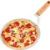 Luxe Pizzaschep Voor Verse Pizza - Extra Groot - RVS 30CM - Grote Pizza Schep Voor Oven Of BBQ Barbecue - Hout Handvat - Pizzaspatel Voor Zelfgemaakte Ovenpizza -Keukengrill Winkel 1200x1127