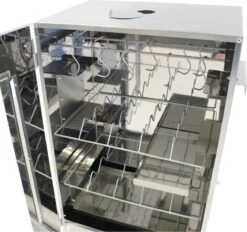 Kynast Exklusiv - Rookoven - Met 3 Etages - Metaal - Grijs -Keukengrill Winkel 1200x1129 2