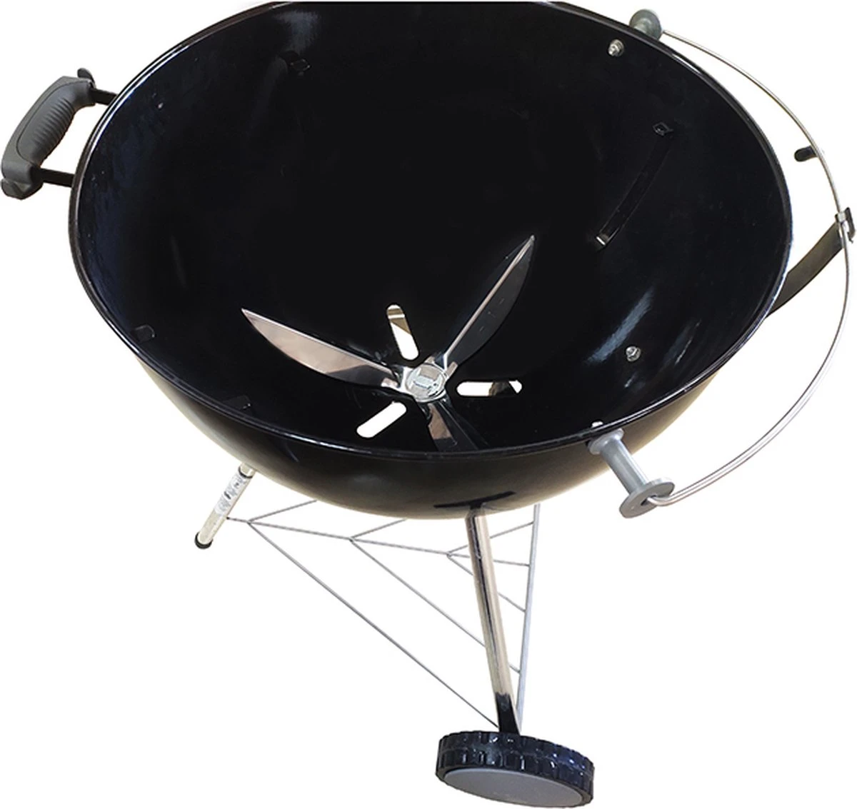 One-Touch-reinigingssysteemkit Voor 57 CM Kogel BBQ , Geschikt Als Vervanging In Diverse Weber Kogel BBQ's 5 One-Touch-reinigingssysteemkit Voor 57 CM Kogel BBQ , Geschikt Als Vervanging In Diverse Weber Kogel BBQ's - Afbeelding 3