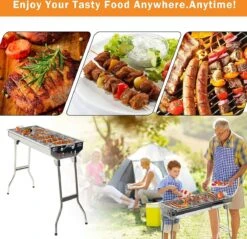 Uten - Houtskoolbarbecue - Opvouwbare Barbecue - Houtskoolbarbecues - Draagbare Camping Barbecue - 430 Roestvrij Staal Grill BBQ - 5-10 Persoon Tuin Buitenfeest - Zilver 14 Uten - Houtskoolbarbecue - Opvouwbare Barbecue - Houtskoolbarbecues - Draagbare Camping Barbecue - 430 Roestvrij Staal Grill BBQ - 5-10 Persoon Tuin Buitenfeest - Zilver -Keukengrill Winkel 1200x1162 5
