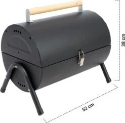 MaxxGarden BBQ - Houtskool Barbecue - Smoker Barbecue - Grilloppervlak (LxB) 38 X 52 Cm - Met Dubbel Grill Vlak - Zwart 16 MaxxGarden BBQ - Houtskool Barbecue - Smoker Barbecue - Grilloppervlak (LxB) 38 X 52 Cm - Met Dubbel Grill Vlak - Zwart -Keukengrill Winkel 1200x1182 2