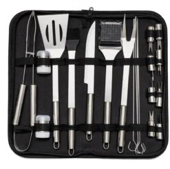 Bbq Accesoires – Bbq Gereedschap – Bbq Set – 22 Delig – RVS 20 Bbq Accesoires – Bbq Gereedschap – Bbq Set – 22 Delig – RVS -Keukengrill Winkel 1200x1189 2