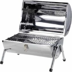 BBQ Collection Houtskoolbarbecue - Cilinder - Chroom 26 BBQ Collection Houtskoolbarbecue - Cilinder - Chroom -Keukengrill Winkel 1200x1193 2