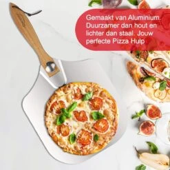 Pizzaschep – Inclusief Pizzasnijder – Opvouwbaar – Pizzaspatel – Pizza Schep – Taartschep – 30cm - Qwality -Keukengrill Winkel 1200x1200 125