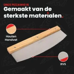 GrillX Pizzaschep Met Pizzasnijder - 30cm - In Luxe Doos - Pizzaspatel Voor BBQ & Oven - BBQ Accesoires Gereedschap -Keukengrill Winkel 1200x1200 144
