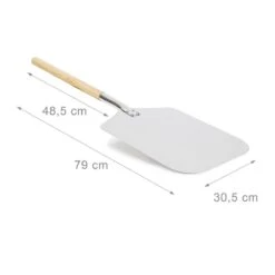 Relaxdays Pizzaschep - Vierkant - Metaal -Keukengrill Winkel 1200x1200 169