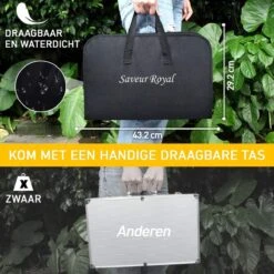 Saveur Royal® 35-delige Barbecue Gereedschapset In Roestvrij Staal - BBQ Grill Set Met Draagtas - Barbecuegerei-sets - Barbecue Accessoires Gereedschap - 35-delig 28 Saveur Royal® 35-delige Barbecue Gereedschapset In Roestvrij Staal - BBQ Grill Set Met Draagtas - Barbecuegerei-sets - Barbecue Accessoires Gereedschap - 35-delig -Keukengrill Winkel 1200x1200 194