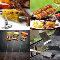 Saveur Royal® 35-delige Barbecue Gereedschapset In Roestvrij Staal - BBQ Grill Set Met Draagtas - Barbecuegerei-sets - Barbecue Accessoires Gereedschap - 35-delig 29 Saveur Royal® 35-delige Barbecue Gereedschapset In Roestvrij Staal - BBQ Grill Set Met Draagtas - Barbecuegerei-sets - Barbecue Accessoires Gereedschap - 35-delig -Keukengrill Winkel 1200x1200 195
