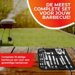 GrillX Barbecue Gereedschap Set - 19-delig - Inclusief Luxe Draagtas - BBQ Accesoires - Gereedschapset -Keukengrill Winkel 1200x1200 208