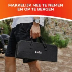 GrillX Barbecue Gereedschap Set - 19-delig - Inclusief Luxe Draagtas - BBQ Accesoires - Gereedschapset -Keukengrill Winkel 1200x1200 209