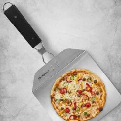 RVS Pizzaschep Inklapbaar Vierkant Handvat - Taartschep - Pizzaspatel BBQ Pannekoeken Spatel -Keukengrill Winkel 1200x1200 213