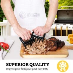 Mountain Grillers Claws-High Quality Meat Claws For American BBQ Pulled Pork-Plastic Meat Claws For Slicing-Vaatwasser Safe Bear Claws Gift Idee -Keukengrill Winkel 1200x1200 217