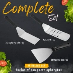 BBQ Gereedschapset - Opbergtas - BBQ Accessoires - BBQ Tang - BBQ Set - BBQ Borstel - BBQ Gereedschap - Roestvrij Staal -Keukengrill Winkel 1200x1200 232