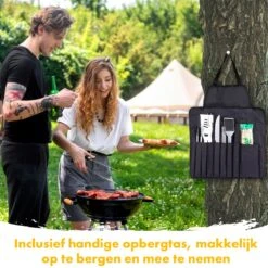 BBQ Accesoires Set Gereedschap Tang Borstel Barbecue Kookgerei - 10 Delig 13 BBQ Accesoires Set Gereedschap Tang Borstel Barbecue Kookgerei - 10 Delig -Keukengrill Winkel 1200x1200 234