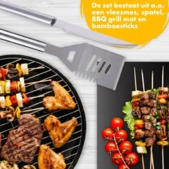 BBQ Accesoires Set Gereedschap Tang Borstel Barbecue Kookgerei - 10 Delig 17 BBQ Accesoires Set Gereedschap Tang Borstel Barbecue Kookgerei - 10 Delig -Keukengrill Winkel 1200x1200 237