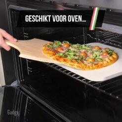 Gadgy Pizzasteen Met Pizzaschep – Cordieriet Voor Knapperige Pizzabodem – Pizzasteen Voor BBQ, Oven Of Kamado - Pizzaspatel - Pizza Set -Keukengrill Winkel 1200x1200 349