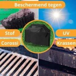 Waterdichte BBQ Hoes -Premium 150x100x125 CM Barbecue Beschermhoes - Cover -Keukengrill Winkel 1200x1200 422