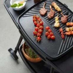 Barbecook Alexia - Elektrische Bbq - Afneembare Grill - Zijtafels - Wielen - 84x55x97cm -Keukengrill Winkel 1200x1200 492