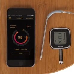 Patton Kamado Houtskool Barbecue - 18" - Grilloppervlak Ø 39 Cm - Met Bluetooth Thermometer - Groen -Keukengrill Winkel 1200x1200 497