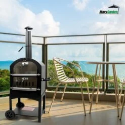 MaxxGarden Pizza Oven - Smoker Barbecue Op Hout, Houtskool Of Pellets - 45 X 65 X 158cm -Keukengrill Winkel 1200x1200 510