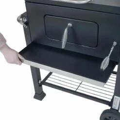 Vaggan Luxe Houtskool Barbecue - Grilloppervlak (LxB) 44 X 32 Cm - Staal - Matzwart -Keukengrill Winkel 1200x1200 553