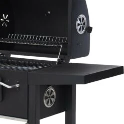 Vaggan Luxe Houtskool Barbecue - Grilloppervlak (LxB) 44 X 32 Cm - Staal - Matzwart -Keukengrill Winkel 1200x1200 555